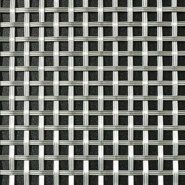 Architectural woven wire mesh