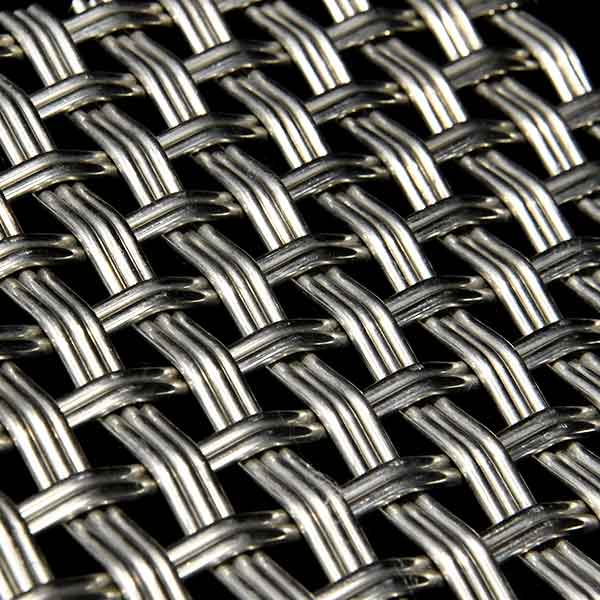 Architectural woven wire mesh