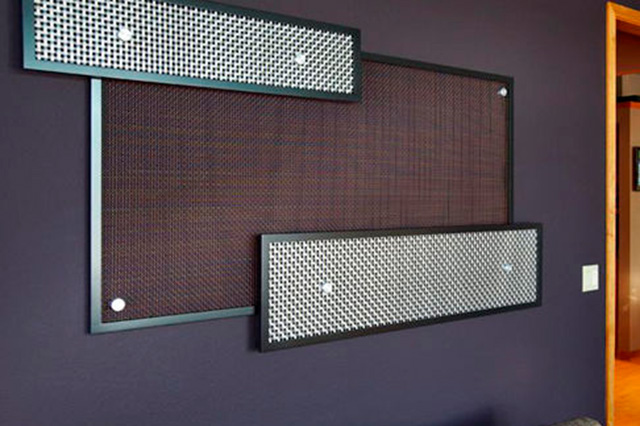 Metal decorative mesh in nature Metal decorative mesh in nature