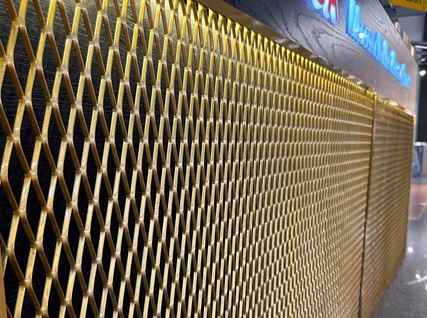 The Captivating Charm of Decorative Mesh in Interior Design