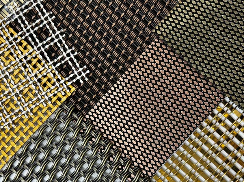 Luxury Decorative Metal Mesh for Middle Eastern Interiors and Architecture