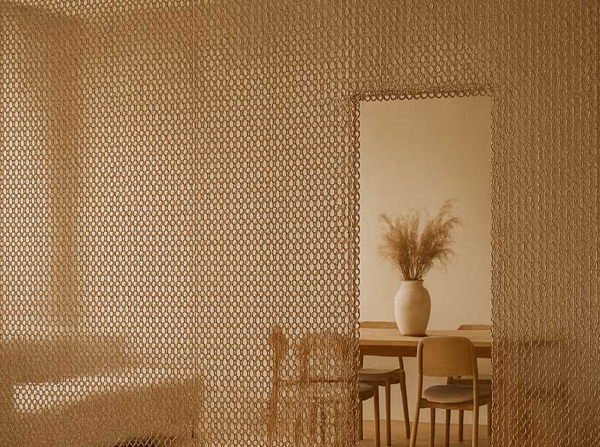 Decorative Chain Link Curtains | Stylish Architectural Partitions for Modern Spaces