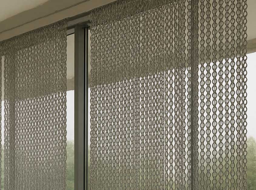 Metal Chain Link Curtains – Flexible Elegance for Modern Interiors