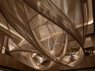 Chain Link Curtain for Creative Interior Spaces